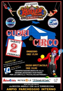 CUORI di CIRCO, sabato 2 Febbraio 2019 ore 16.15 Rony Roller Circus