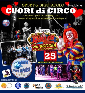 CUORI di CIRCO - 2a edizione - Sabato 25 Gennaio 2020 ore 19.30 Rony Roller Circus