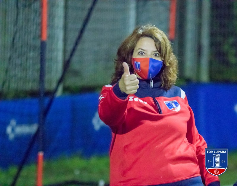 Maria Cristina Viozzi della Scuola calcio ASD Tor Lupara