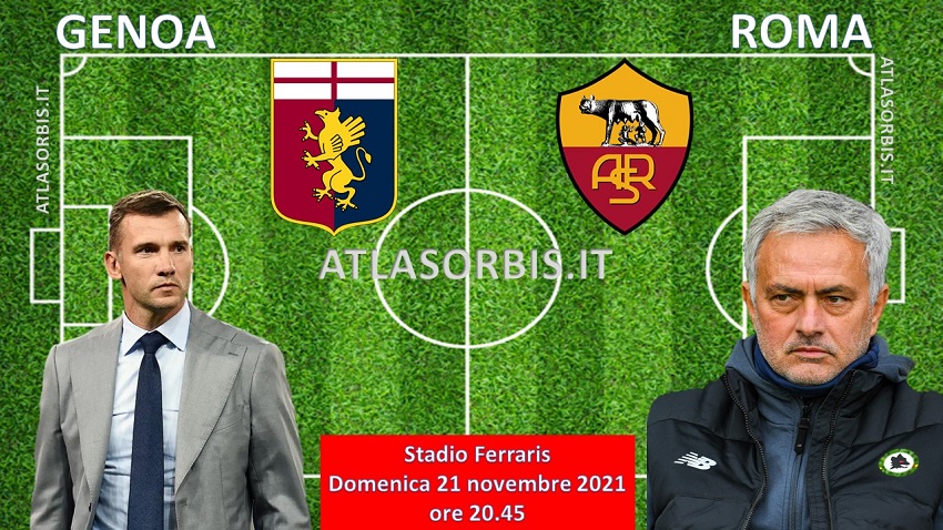Genoa vs Roma - NewSport - Atlasorbis