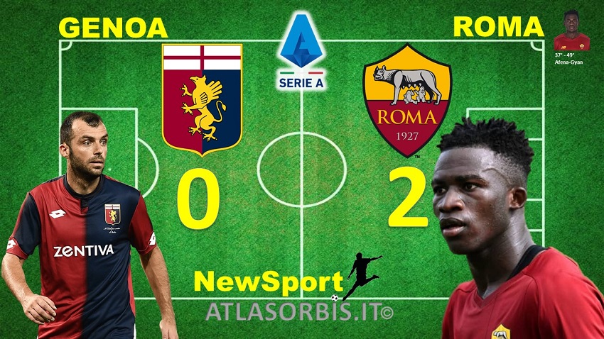 Genoa - Roma - 0 - 2 - NewSport - Atlasorbis - Serie A