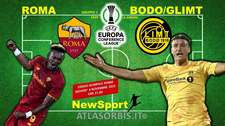 Conference League - Roma vs Bodo/Glimt - NewSport - Atlasorbis