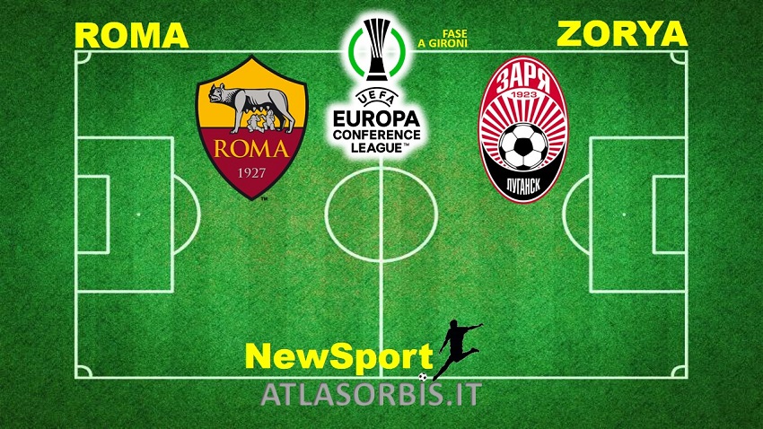 Conference League - Roma vs Zoyra - NewSport - Atlasorbis