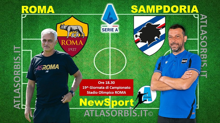 Roma vs Sampdoria - NewSport - Atlasorbis