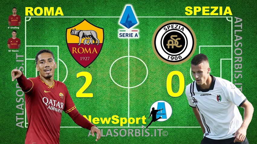 Roma - Spezia - 2 - 0- NewSport - Atlasorbis - Serie A