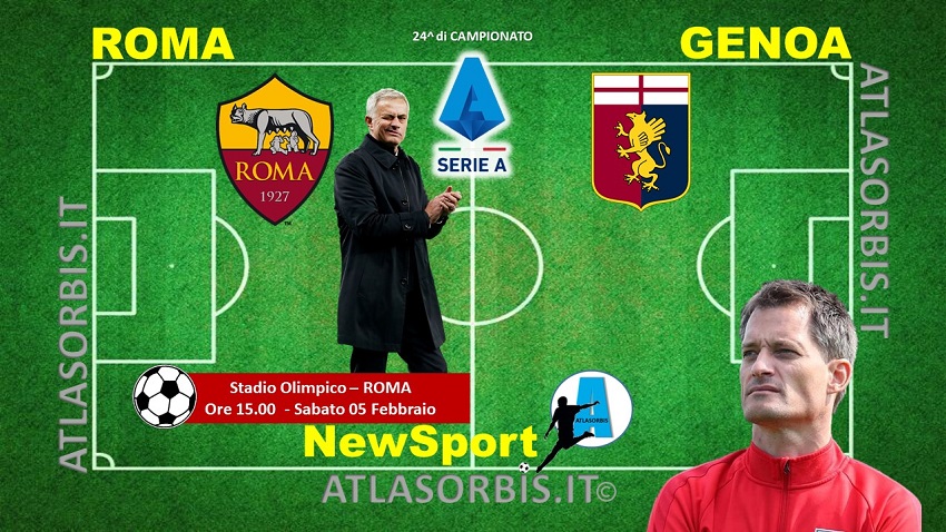 Roma vs Genoa - NewSport - Atlasorbis