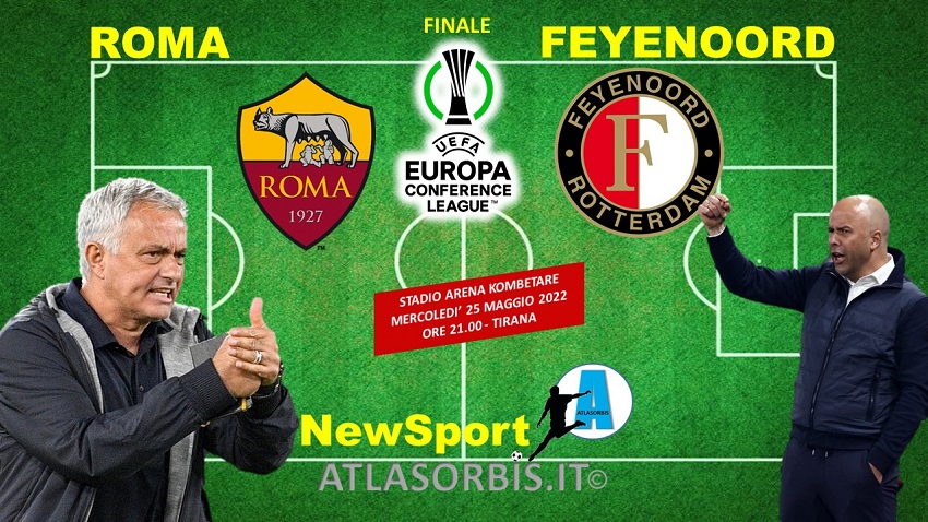 Roma vs Feyenoord - Conference League - NewSport - Atlasorbis - FINALE