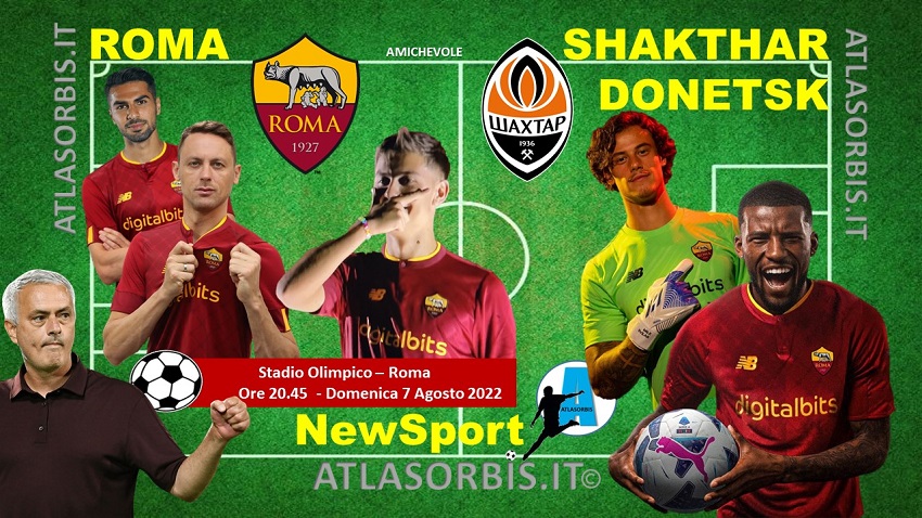 ROMA vs SHAKHTAR DONETSK - NewSport - Atlasorbis