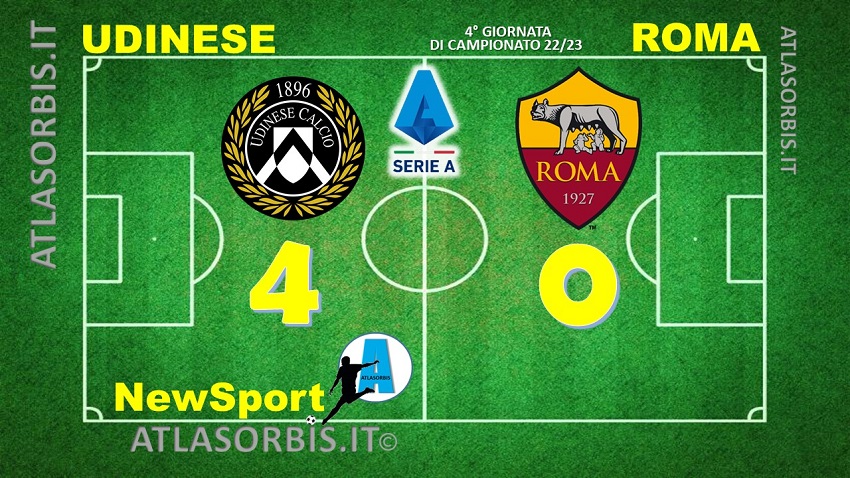 Atlasorbis - Udinese vs ROMA - Risultato - NewSport